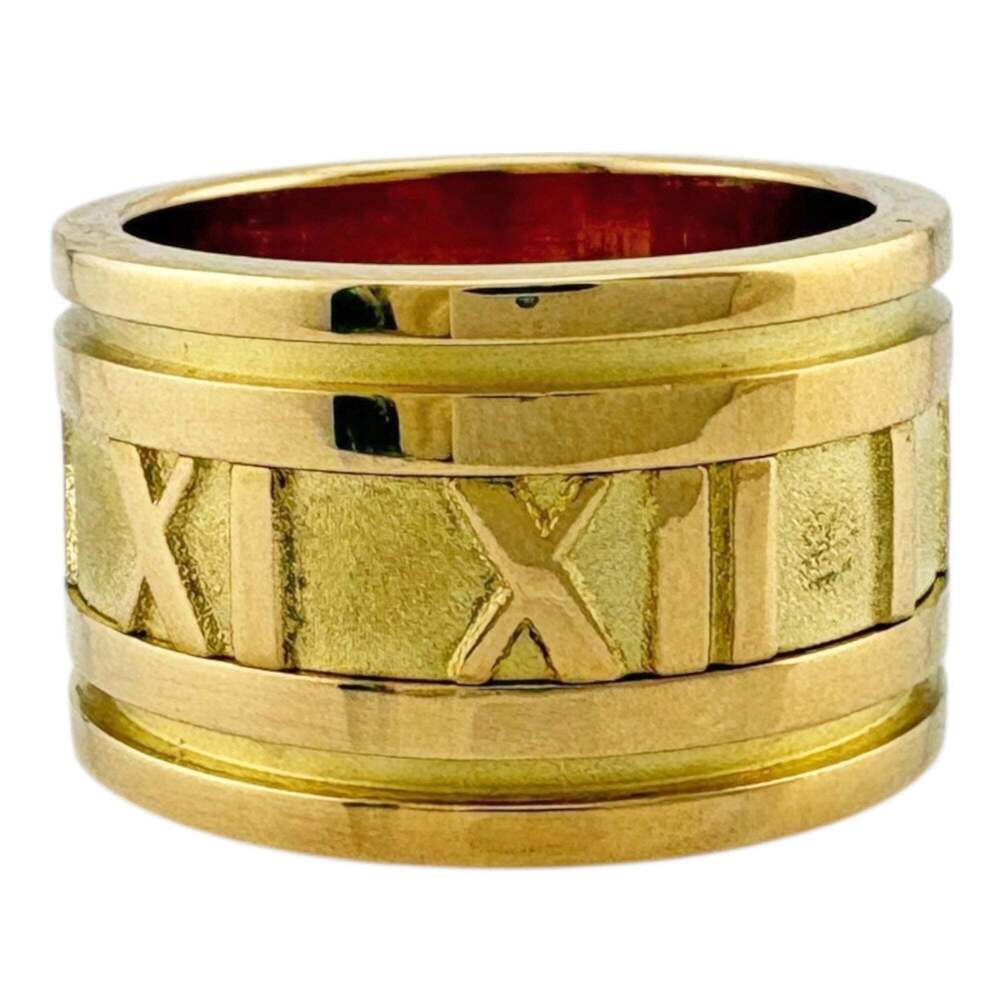 Pre-owned Tiffany Atlas Wide Ring, 18k gold, for women, TIFFANY & Co. - Picture 3 of 8
